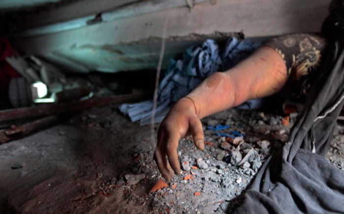 Foto de una de las víctimas de la fábrica textil en Bangladesh: Tomada de internet.